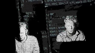 Into the 3d realm of techno - #livecoding with Kinect and #python / #FoxDot