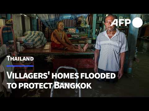 Thai villages flooded to protect capital | AFP