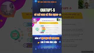 ChatGPT-5 Có Thể Tự Code Cả Ứng Dụng? Học Cách Dùng Ngay! #chatgpt5 #TuCodeBangAI