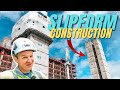 Slipform construction - HOW it works. Site Engineer, Slipform, Construction.