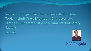DRCS-Lect.-2-LSM-Characteristic Strength, Characteristic Load and Partial Safety Factors