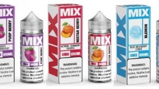 CCCFlavors Reviews MIX E Juice line / Air Factory Giveaway