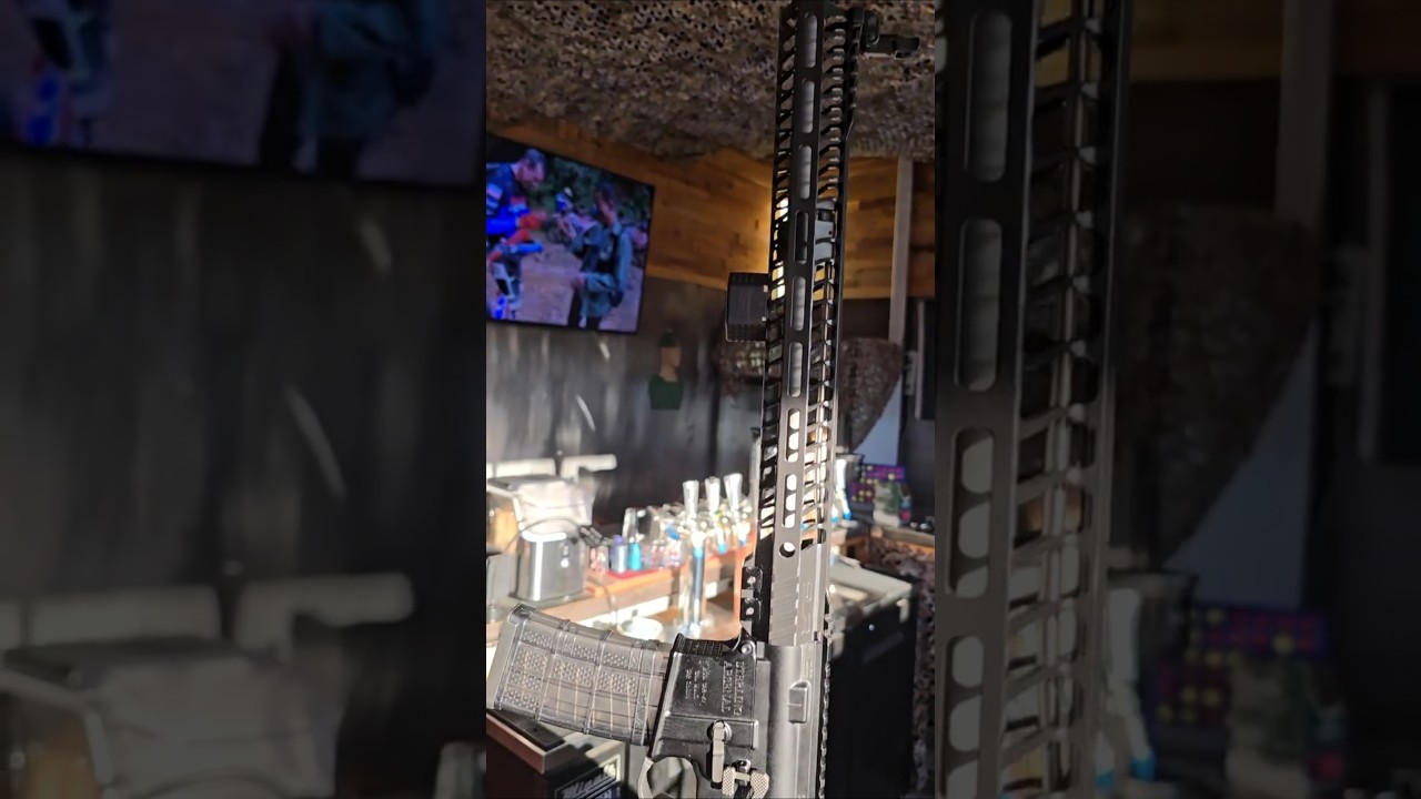 SAR-XV Mk5 -- Flow Through Suppressor Function Test with Adjustable Gas Block Wide Open