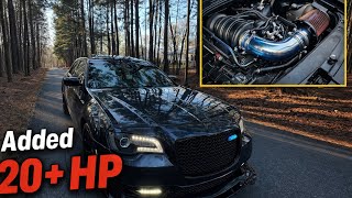 I Installed a COLD AIR INTAKE on my 3.6 Chrysler 300s & It turned into a SCAT!! 