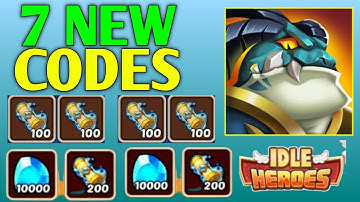 NEW IDLE HEROES CODES 2022 - IDLE HEROES REDEEM CODES 2022 | CODE IDLE HEROES
