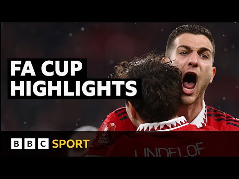 Highlights: Man Utd win shootout to reach FA Cup final | BBC Sport