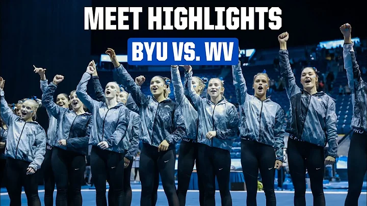 ¡Destacados impresionantes! BYU Gymnastics vs. West Virginia