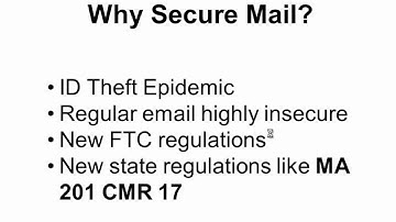 Paperless Office Training 8: Secure Email with Efact Email