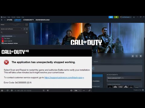 【依頼主以外が購入した場合キャンセルします】 Fix Black Ops 7 Error 0xC0000005 (0) N/0x80070057 The
