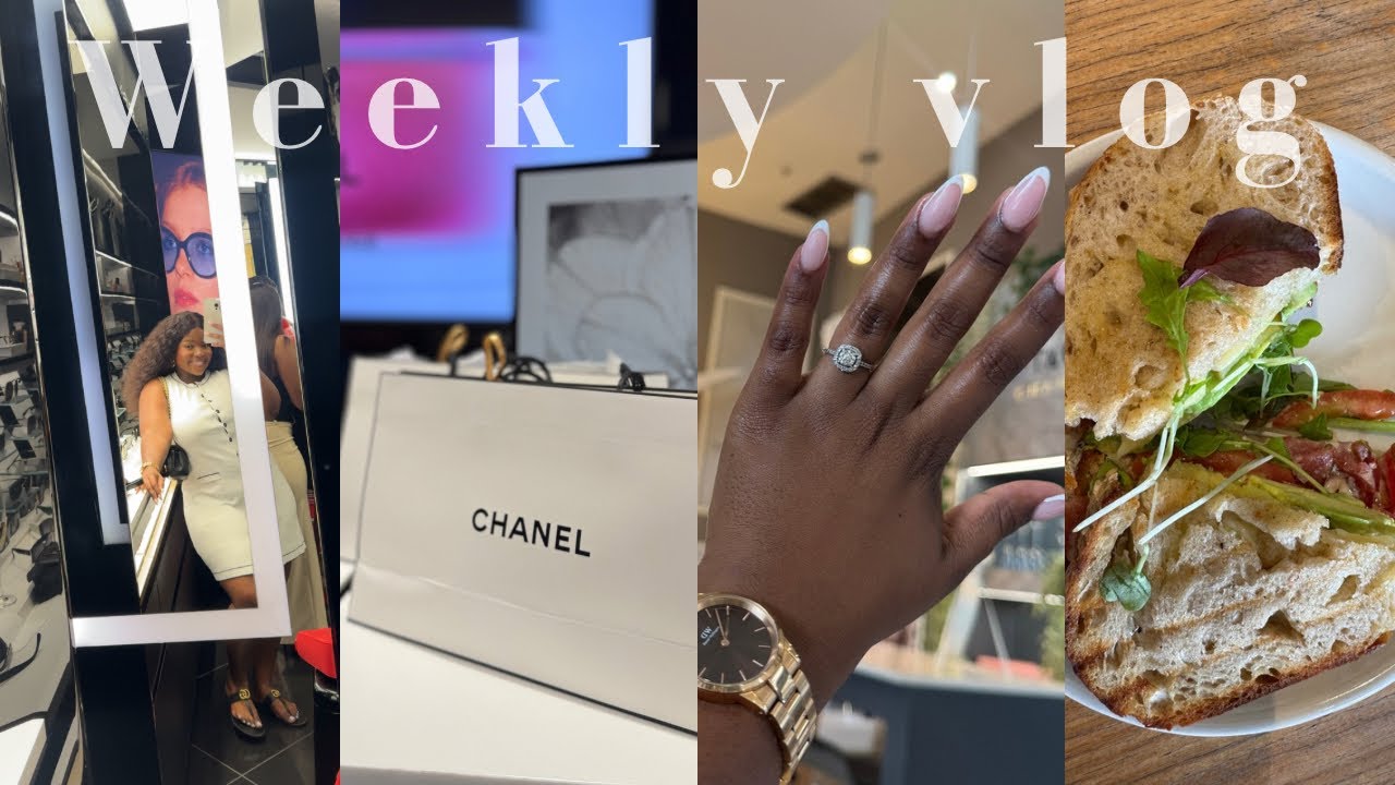 Chatty vlog || Valentine dress shopping || Tammy Taylor || Chanel Event || Hair products & more