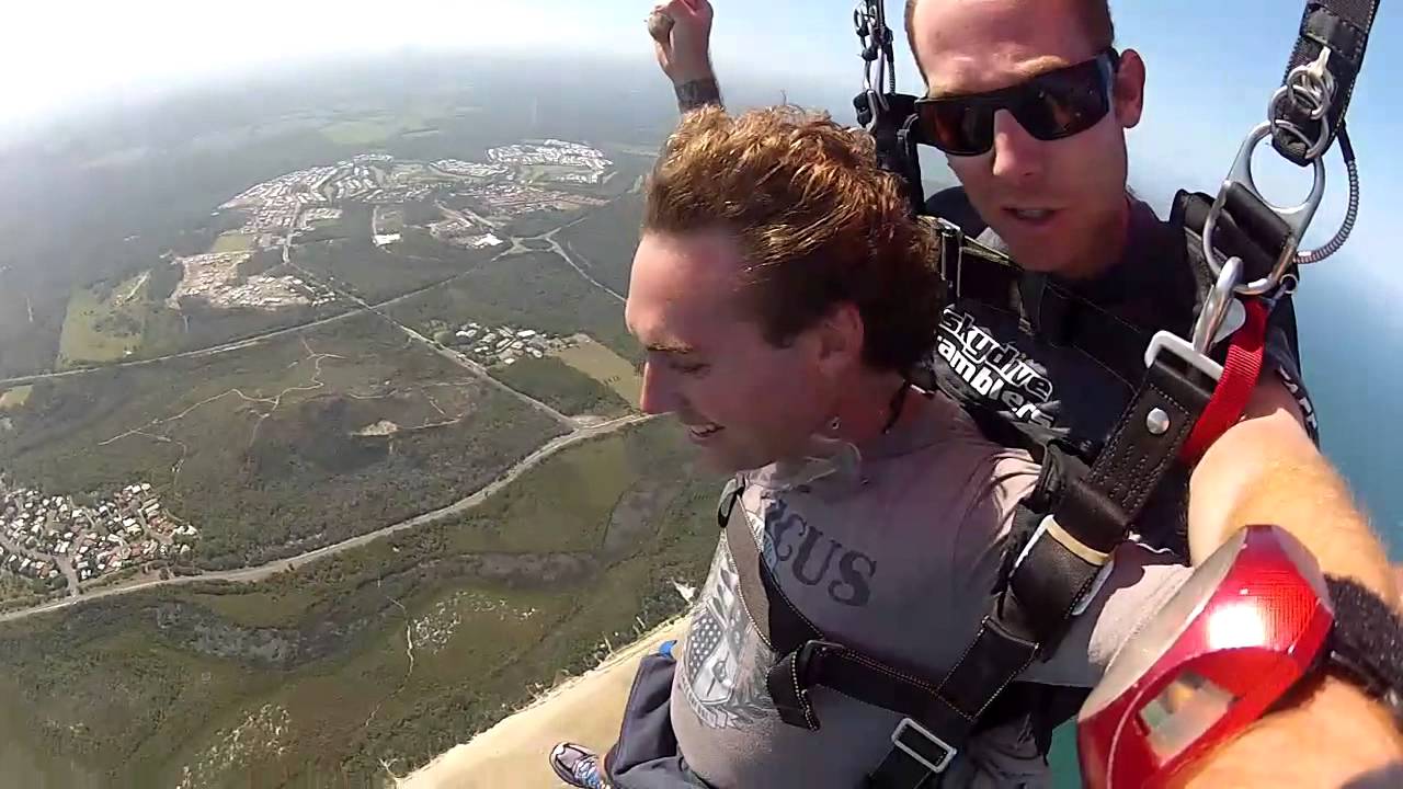 Dean Tandem Skydive YouTube