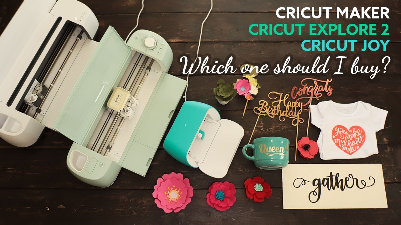 Cricut Maker vs Cricut Explore Air 2 - Which Machine Should I Buy?