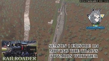 Moving The Trains Towards Whittier | Railroader Season 1 Episode 114