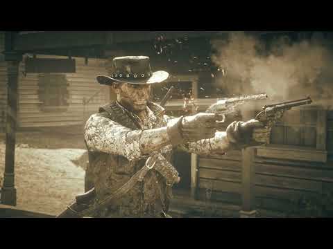 Red Dead Redemption 2 - John Marston's Valentine Rampage + Escape - Red Dead Redemption 2 - John Marston's Valentine Rampage + Escape