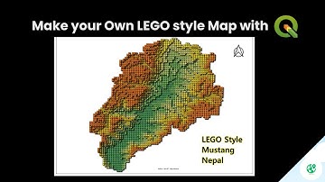 Make your Own LEGO style Map using QGIS | Map Mentors