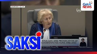 ICC Trial Chamber 3, binalaan ang prosekusyon at depensa na 'wag magkomento ng kung... | Saksi