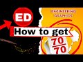 🎯 How to Get 70/70 IN Engineering graphics Exams | Full Marks Strategy 🎯 ED RGPV EXAM 