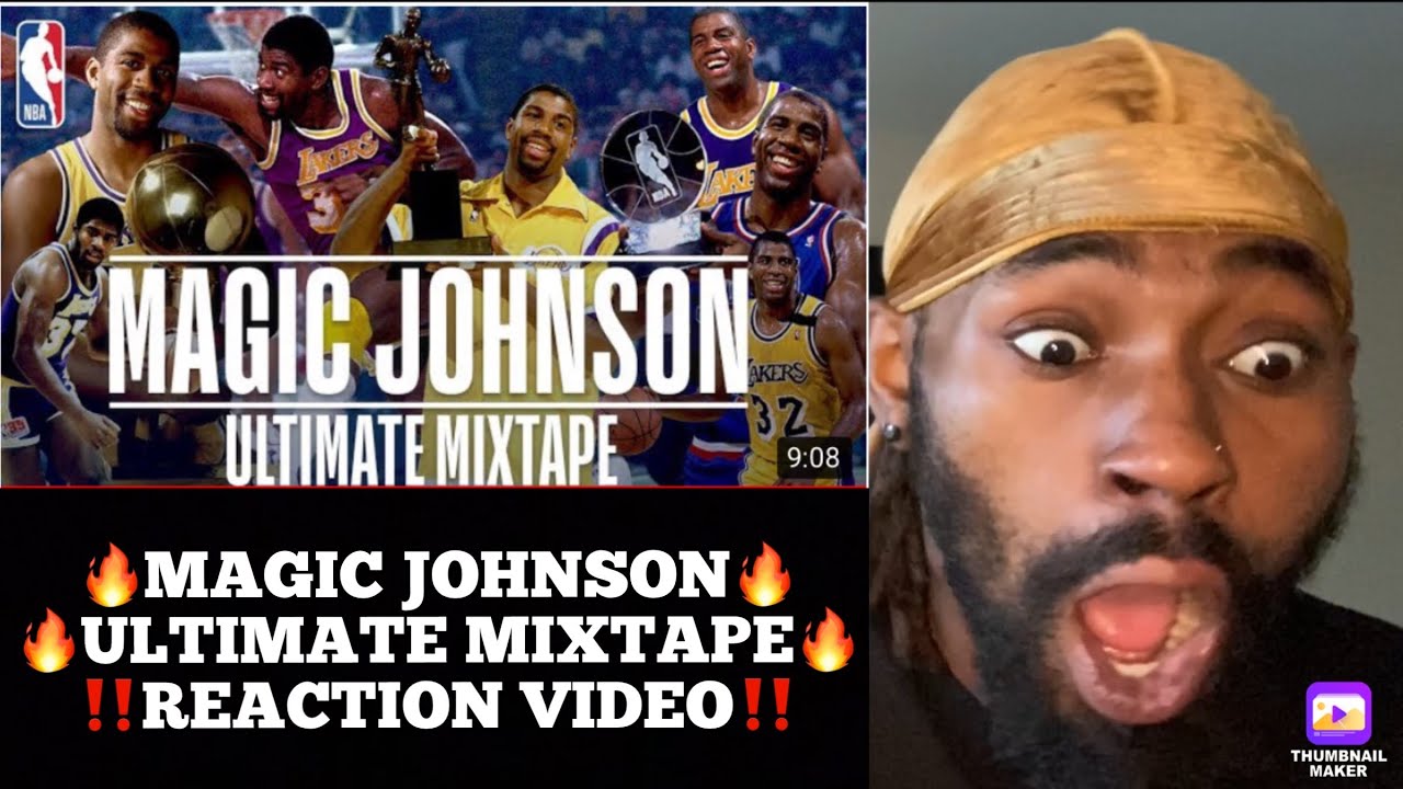 Magic Johnson Reaction!!! Magic Johnson Ultimate Mixtape Reaction Video!!! HE WAS A 🏀 MAGICIAN!!!