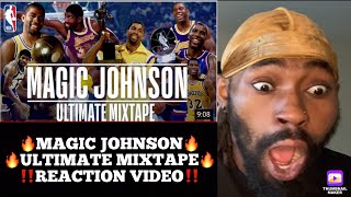 Magic Johnson Reaction!!! Magic Johnson Ultimate Mixtape Reaction Video!!! HE WAS A 🏀 MAGICIAN!!!