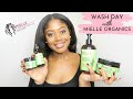 RELAXED HAIR WASH DAY WITH MIELLE ORGANICS ROSEMARY MINT COLLECTION ~ Review | Healthy Hair Junkie