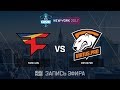 FaZe Clan vs Virtus.pro - ESL One New York 2017 - de_cache [sleepsomewhile, Enkanis]