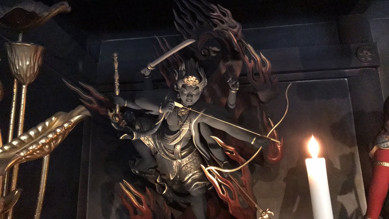聖観音息災護摩法一段盡次第 真言宗次第 法話と息災護摩祈祷 4月25日 - YouTube