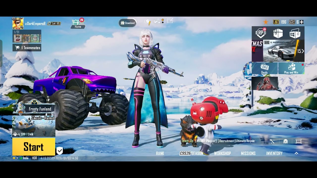 89 level  bgmi id for sale😍🥳 comment below if interested