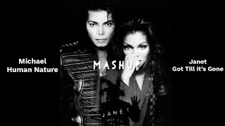 Janet & Michael Jackson - Got Till It’s Gone (Human Nature Mashup)