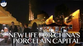 China's historic porcelain capital Jingdezhen gets 21st-century polish with showrooms & livestreams
