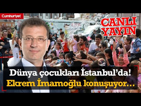 #CANLI 23 Nisan Çocuk Festivali: Ekrem İmamoğlu İstanbul'a gelen dünya çocuklarıyla buluşuyor