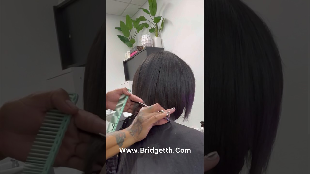 Bob Haircut Black Women Hairstyle | Dallas Hairstylist 