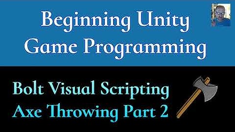 Unity Programming ; 10 minute Bolt tutorial part 3, Destroying the Crate