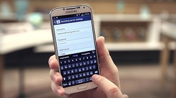 EE -- Samsung Galaxy S4 -- How to set up email