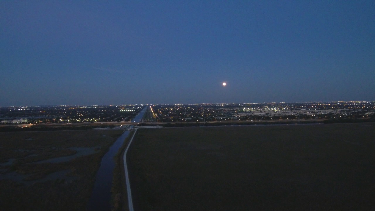 dronesense bike and sunset - Xiaomi Mi Drone 4K