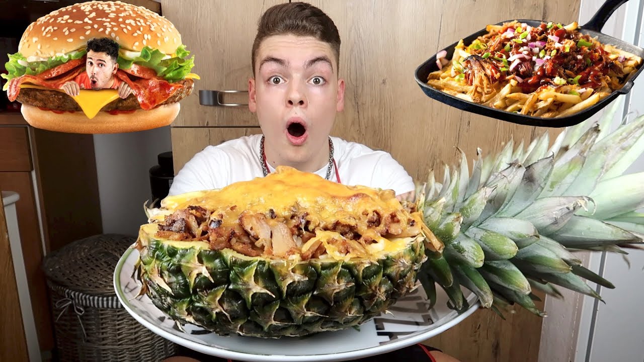 Meine ZUSCHAUER BESTIMMEN 1 Tag lang welche CRISPYROB Gerichte ich essen muss (mit Ananas Döner)
