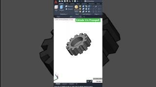 Extrude &amp; Presspull command in autocad. #Autocad #Presspull #Extrude #autocad3d #autocadtutorial