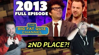 Americans React To &quot;The Big Fat Quiz Of The Year 2013&quot; | 2ND PLACE?!?!