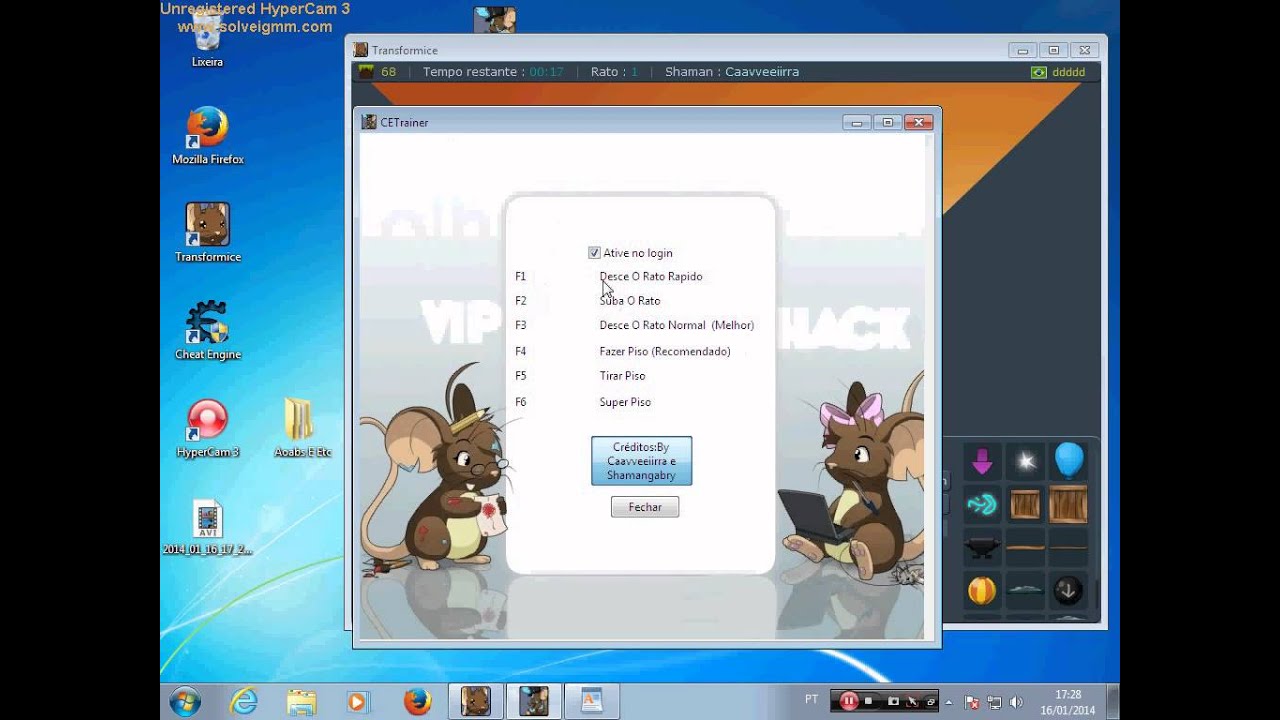 Fly hack transformice 2014 - YouTube