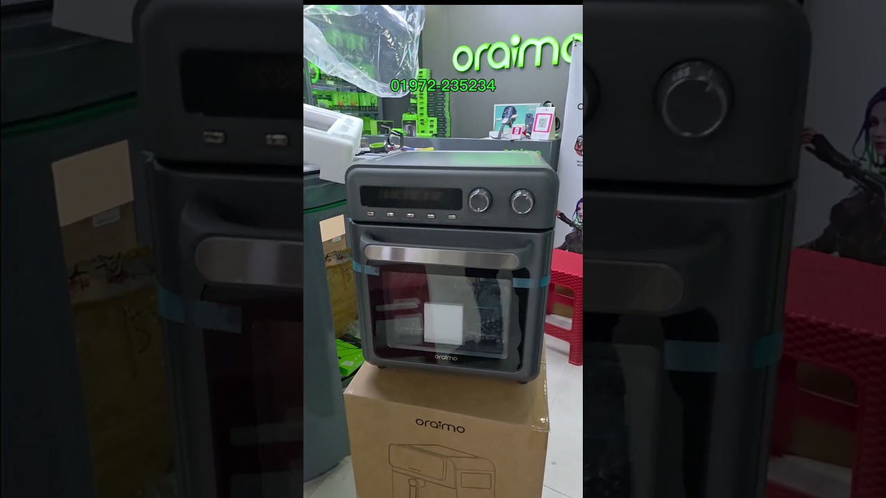 Oraimo BakeAir Pro 8-in-1 20L Air Oven Air Fryer, Bake, Roast 1850W