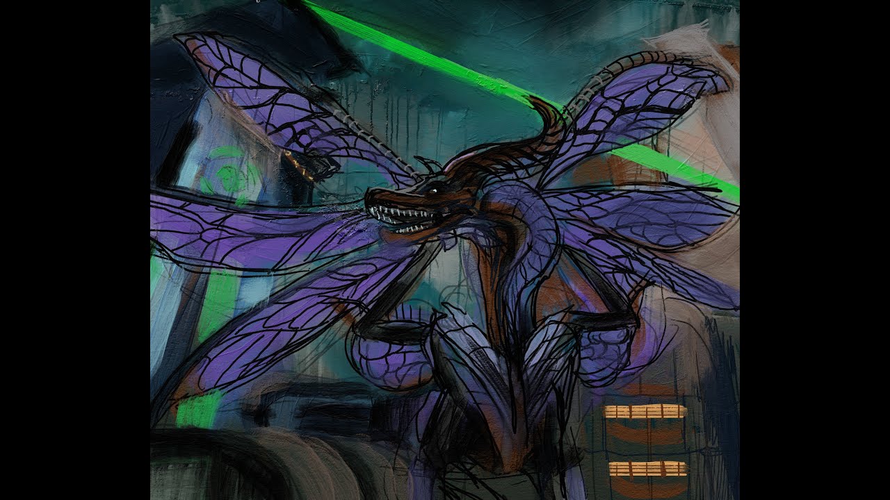 Timelapse Shimmerwing Sketch