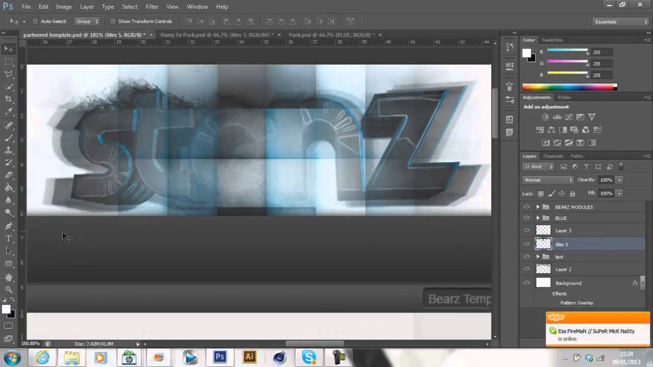 Kaos Stonz Background Speedart | Avenge Destinyz