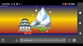 Web worker scrolling background tutorial from @frankslaboratory on he