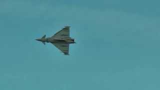 Typhoon Cleethorpes Armed Forces day 2013 Clip