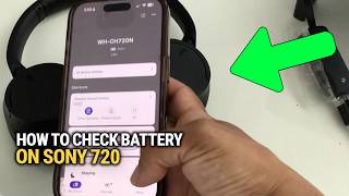 How To Check Battery on Sony WH-CH720N Headphones: Quick Guide!
