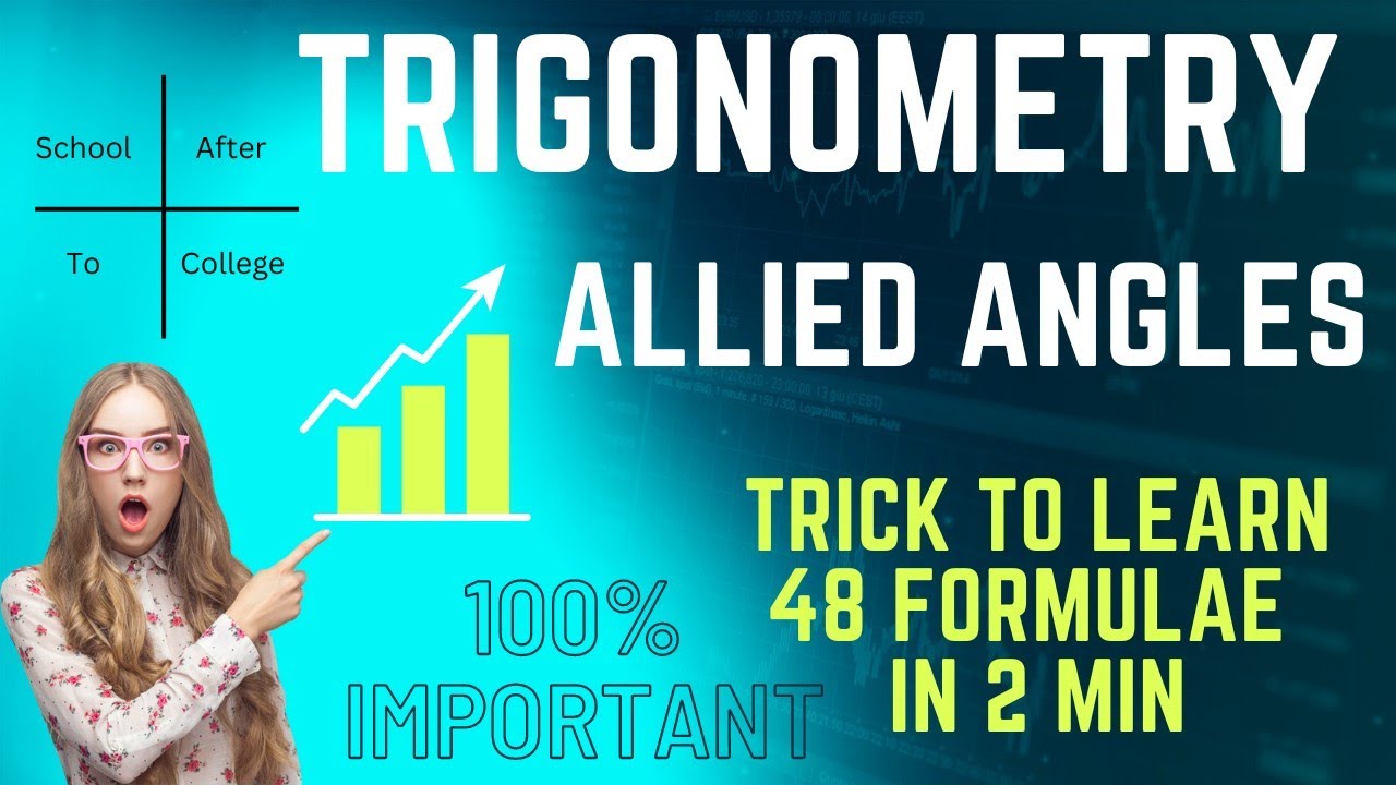 48 Trigonometry Easy trick to Remember 48 trigonometry Formulae in 2 min| Allied Angles ...