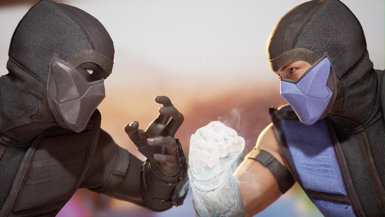 UMK3 Noob Saibot vs UMK3 Sub-Zero - Mortal Kombat 1 - YouTube