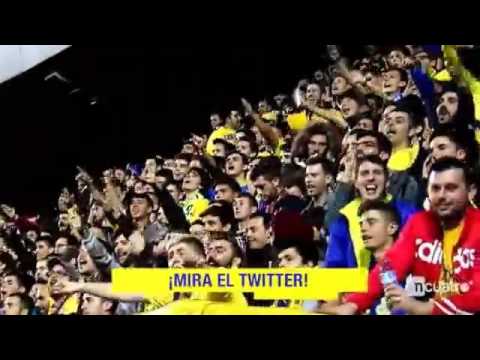 Cánticos de la afición del Cádiz en el partido de Copa del Rey frente al Real Madrid