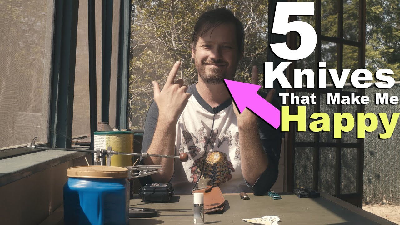 5 EDC Knives that make me happy. Advanced Knife Bro responds to