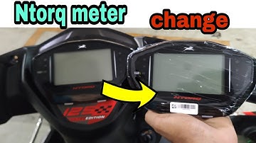 Ntorq meter change | service sign nahi haat rha | Ntorq meter | Neikku vlogs