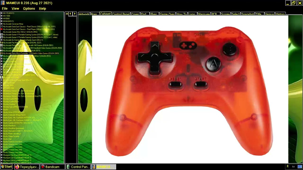 コントローラー ATTRACT MODE MAME MESS MY ARCADE RETRO MICRO CONTROLLER 220IN1 NES